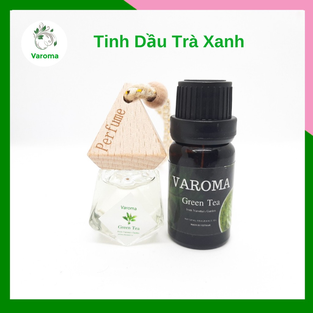 Tinh dầu Trà Xanh Varoma thiên nhiên nguyên chất giúp thư giãn chống lão hóa thanh lọc không khí khử mùi