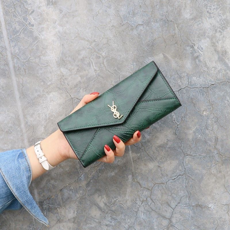 Ví Dài Gập Ba Đa Năng Phong Cách Âu Mỹ 2022