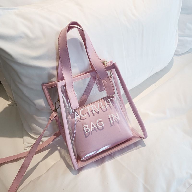 Túi Đựng Kẹo Có Quai Cầm Trong Suốt Sáng Tạo Cho Mùa Hè