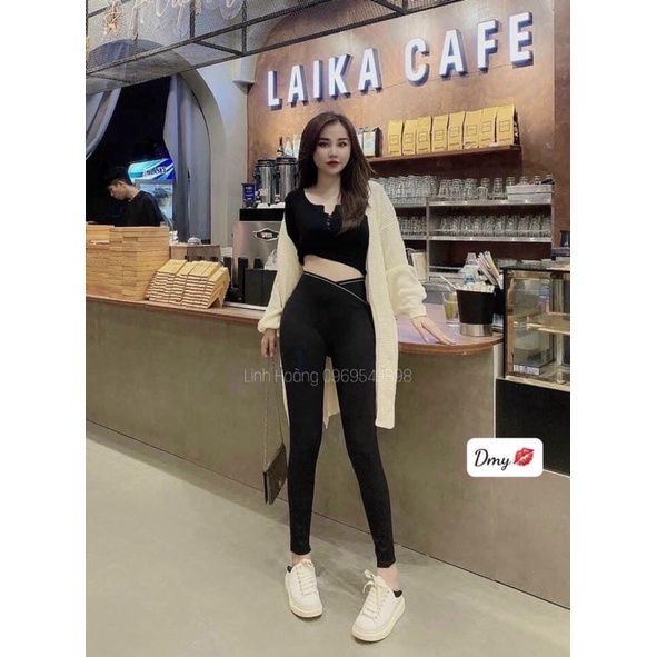 Quần legging ôm bụng tôn dáng đủ sz SMLXL