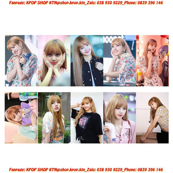 CARD IN FULL LISA BLACK PINK_BP-22 | BigBuy360 - bigbuy360.vn