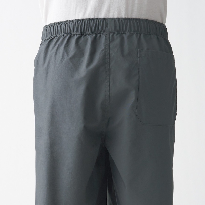 Muji Quần Short Vải Poplin Cotton Ấn Độ Nam