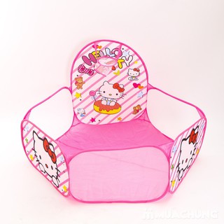 Lều bóng rổ + 100 quả bóng cho bé