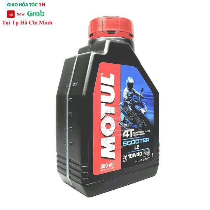 Nhớt Xe Ga Motul Scooter Le 10W40 0.8 Lít Chính Hãng