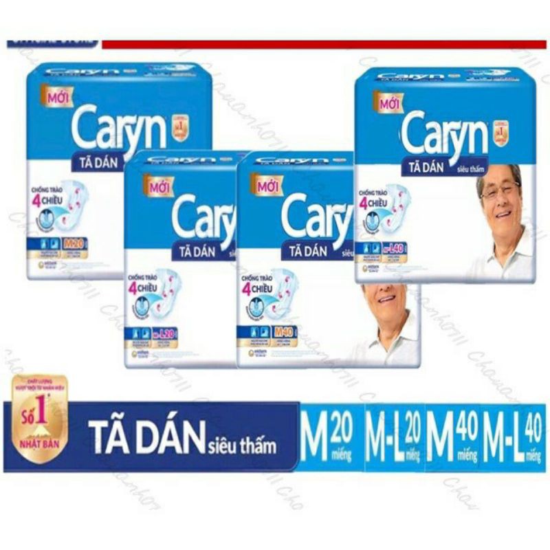 Bỉm Tã dán người già Caryn M20