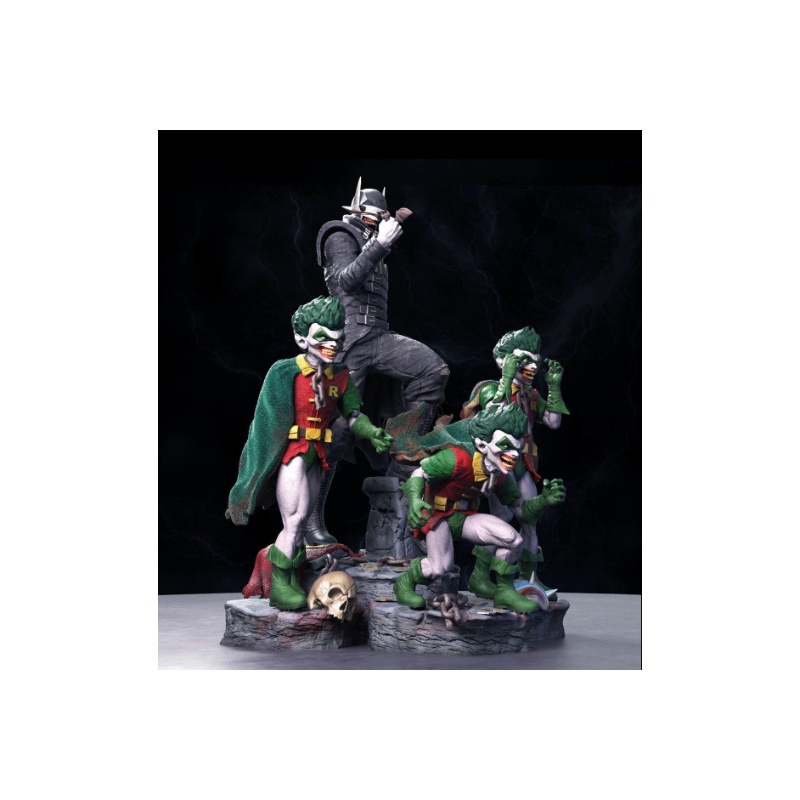 File in 3D Batman who Laughs Diorama