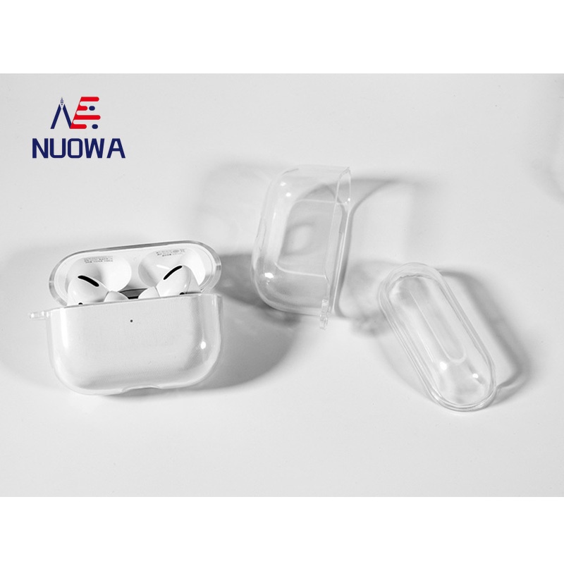 Vỏ bọc bảo vệ hộp sạc tai nghe không dây trong suốt cho Airpod 1 2 3 Pro i11 i12