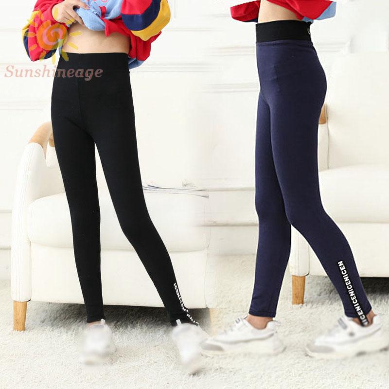 Quần Legging Lưng Cao Thời Trang Mùa Thu Cho Bé Gái