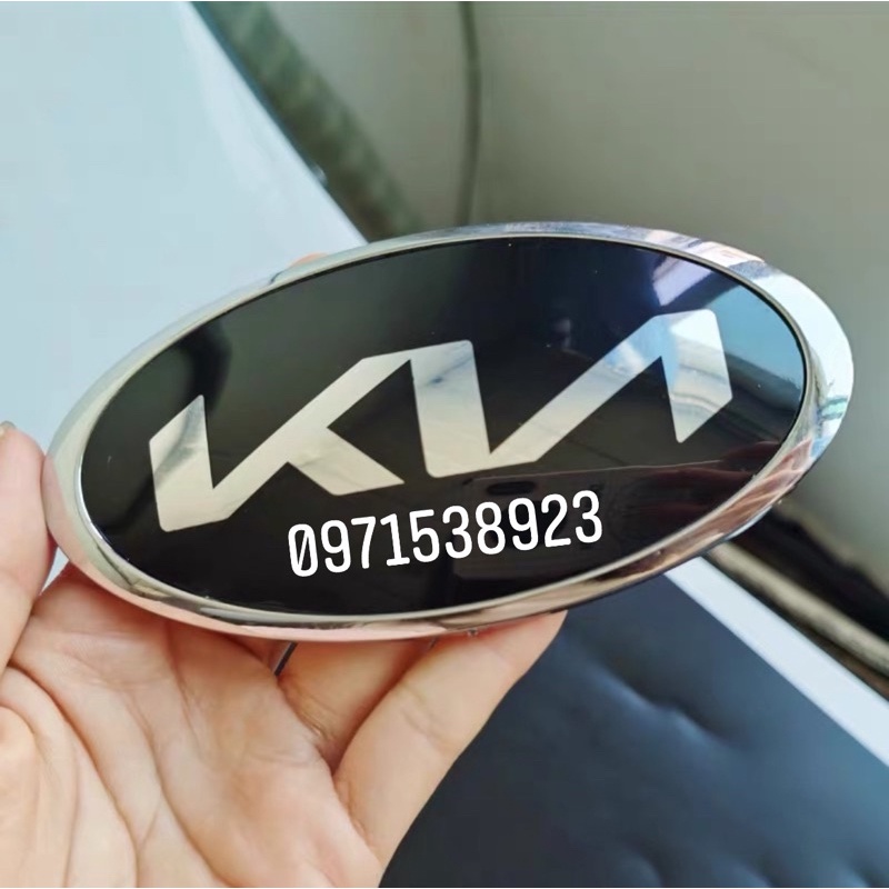 LOGO KIA KIỂU MỚI DÁN ĐẦU HOẶC ĐUÔI XE KIA NHIỀU KÍCH THƯỚC