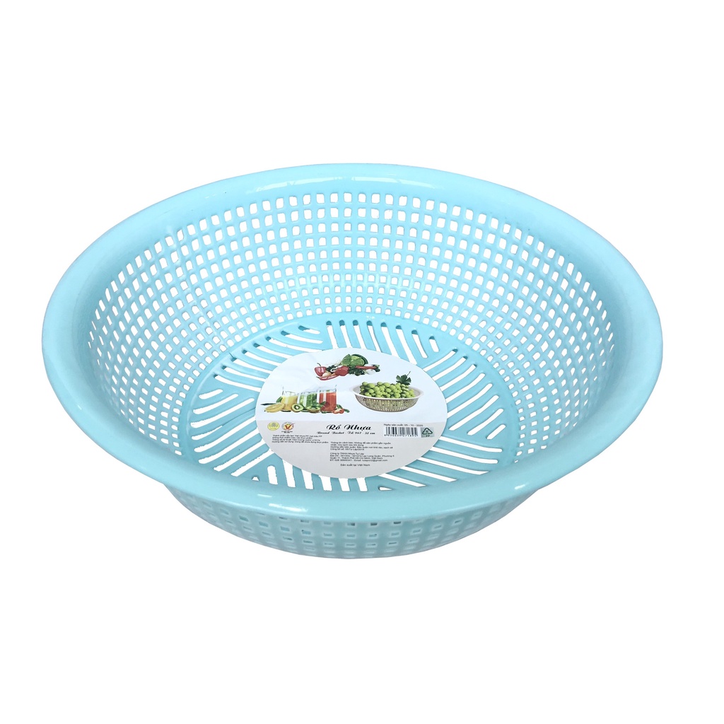 Rổ nhựa tròn TỰ LẬP TL967 - 32cm