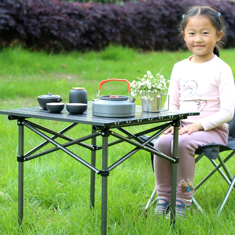 Bàn Ghế Dã Ngoại Gấp Gọn Kèm Túi Đựng Tiện Lợi - Ghế Du Lịch Câu Cá