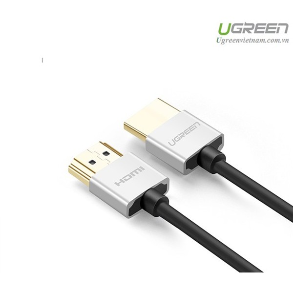 Cáp HDMI 2.0 siêu mỏng hỗ trợ 4K, 3D Chính hãng Ugreen cao cấp