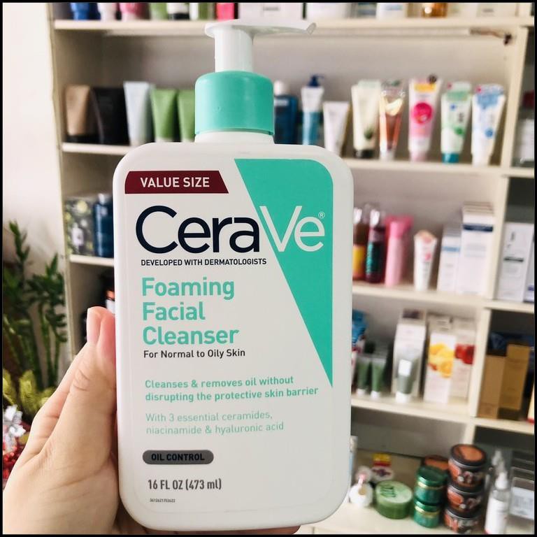 Sữa Rửa Mặt Cerave Renewing SA Cleanser Sạch Sâu Giảm Mụn | BigBuy360 - bigbuy360.vn