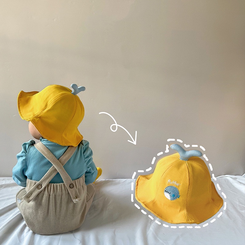 Mũ Vành Tròn- Nón Vành Tròn Bé 8-24 Tháng Họa Tiết Dễ Thương