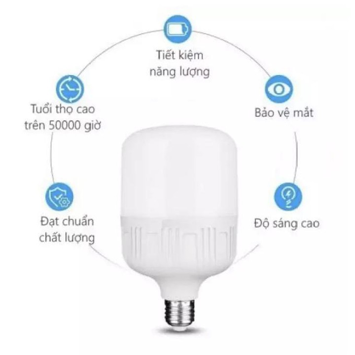 Bóng đèn Led trụ 40W Siêu sáng tiết kiệm điện TIPHA TP 7379