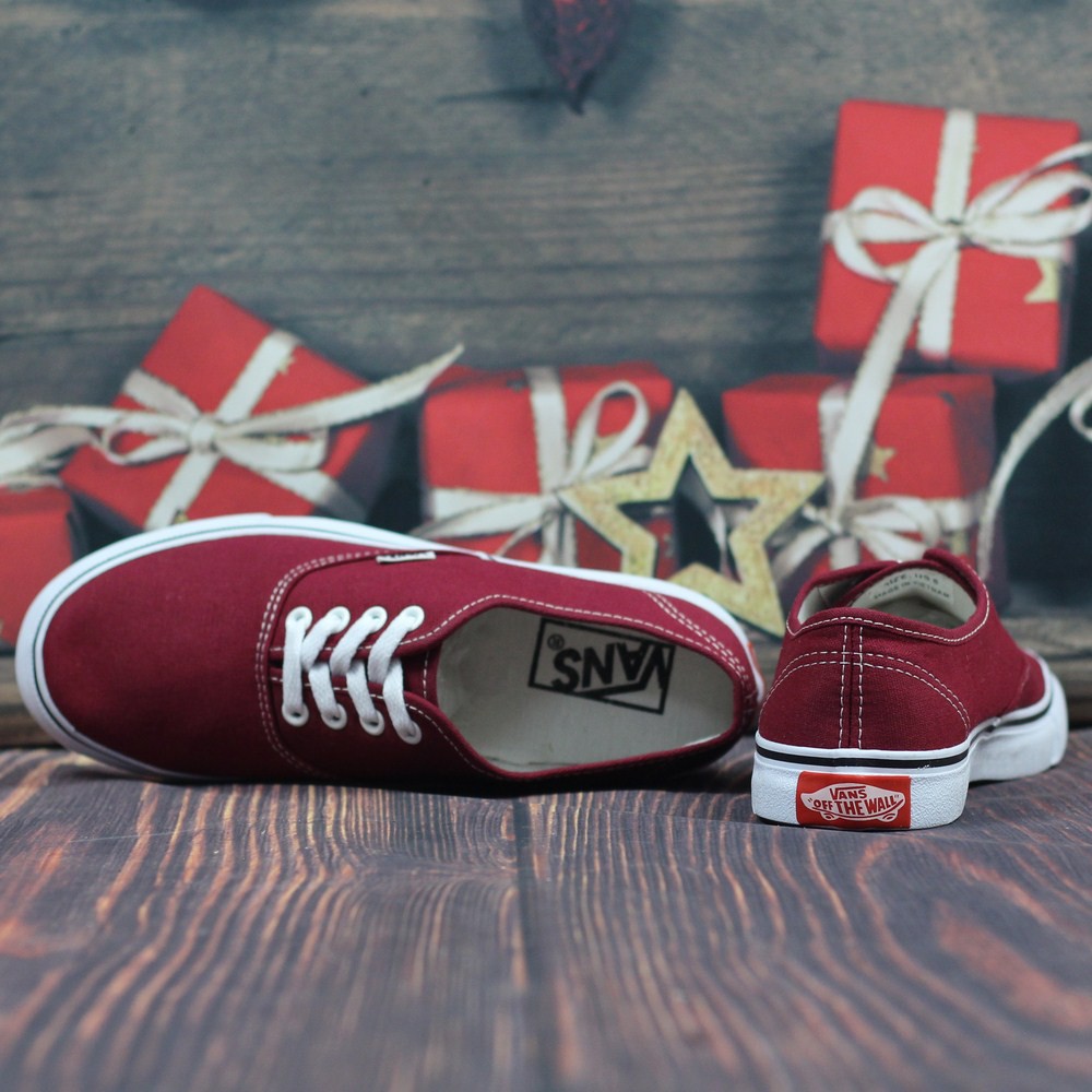 Giày Vss Classic Đỏ Đô Nữ