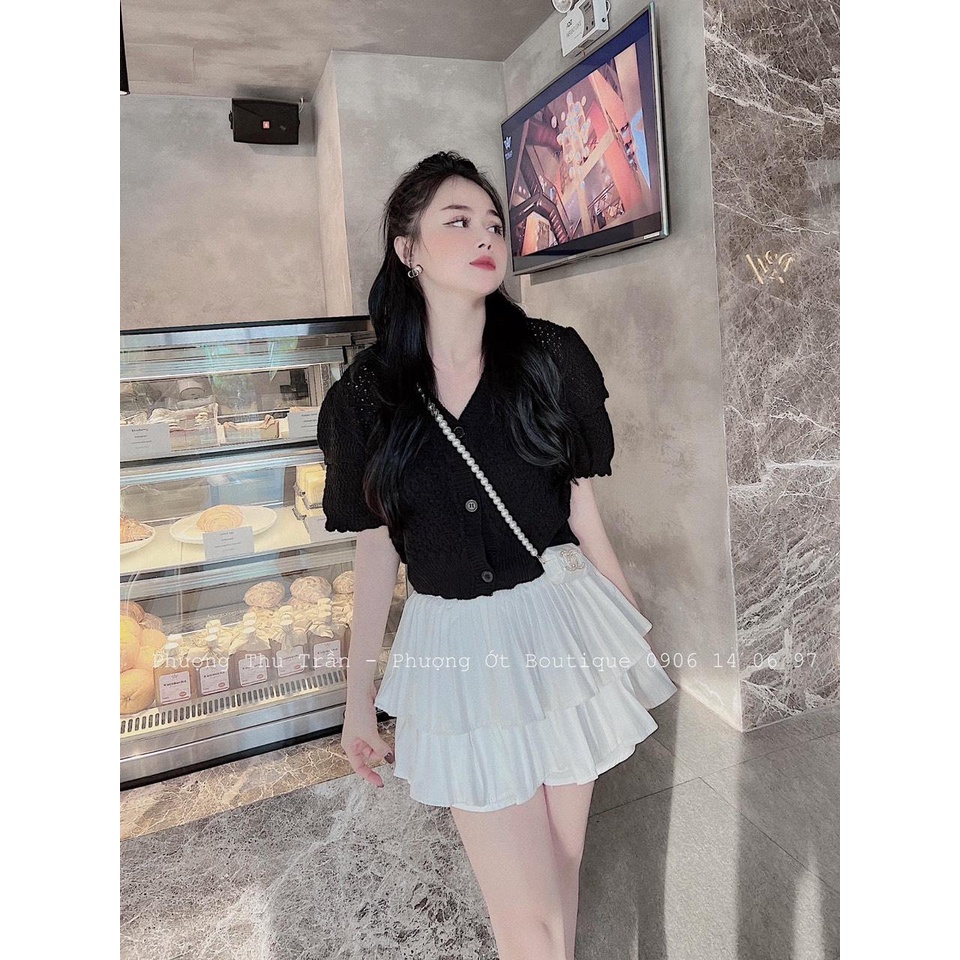 Áo len cánh tiên, len mongtoghi cho nữ