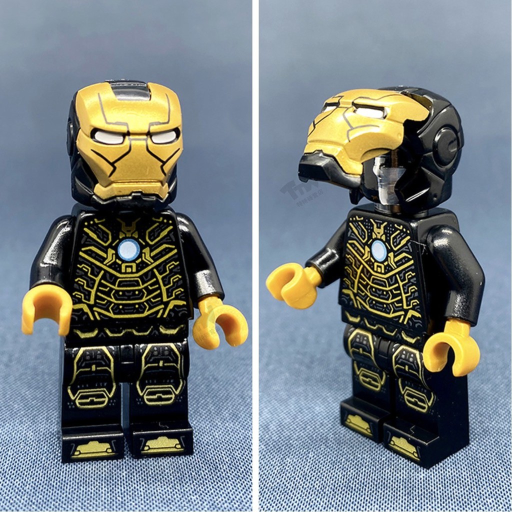 Nonlego Iron man mô hình lắp ghép minicos đồ chơi Marvel