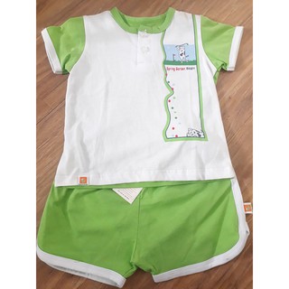 Đồ bộ cotton spring garden cho bé trai từ 6-12 tháng tuổi