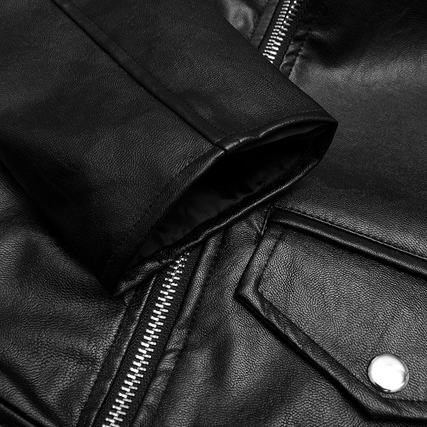 Áo Khoác Da Biker ICON DENIM Leather Jacket | BigBuy360 - bigbuy360.vn