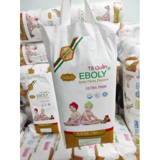Tả eboly hàng nội địa cho bé gói 50 miếng - ảnh sản phẩm 3