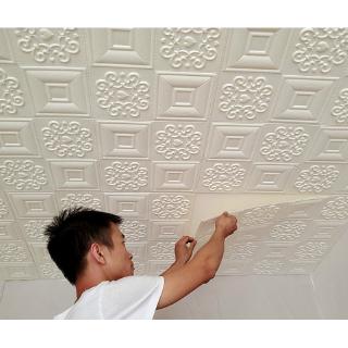 Giấy Dán Tường Trần Nhà Tự Dính Trang Trí Phòng Khách