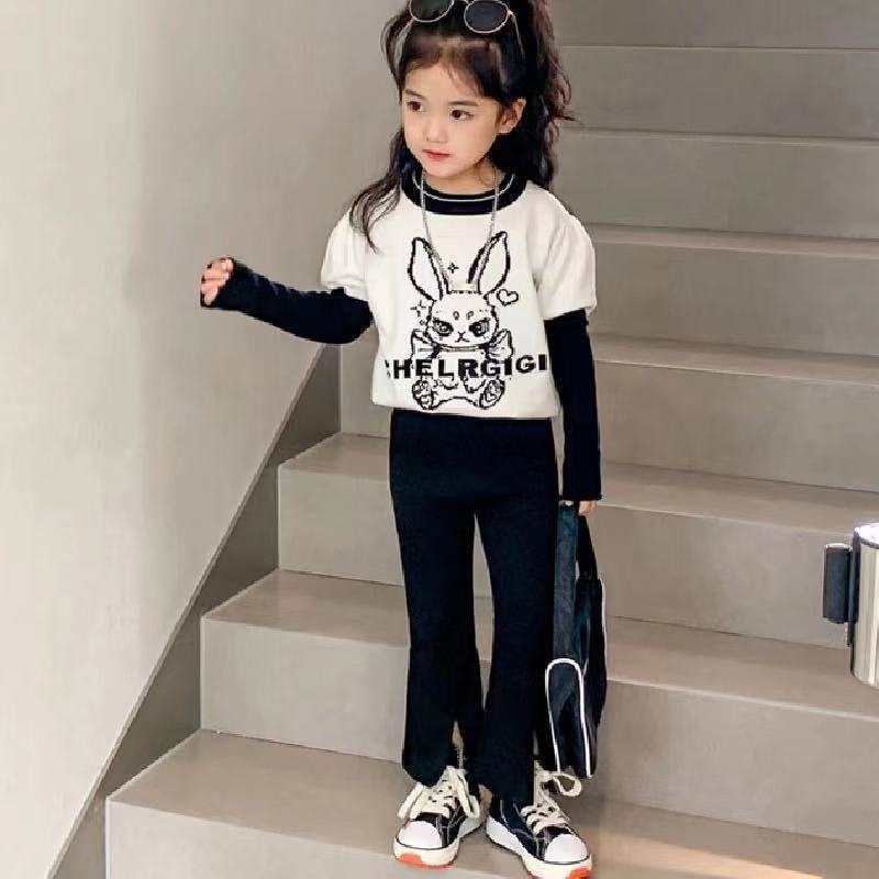 [Hàng Mới Về] Quần Dài Ống Loe Dáng Ôm Phong Cách Phương Tây Thời Trang Xuân Thu Dễ Phối Đồ Cho Nữ