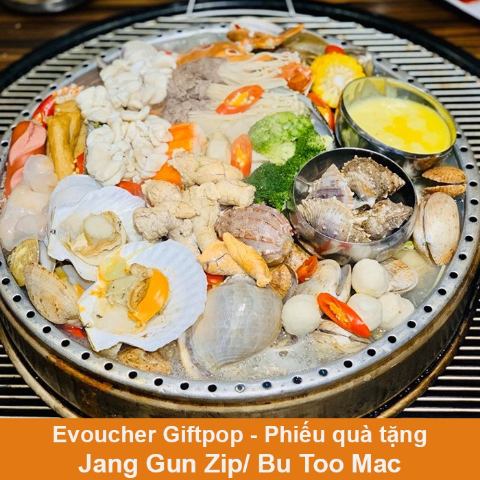 Hà Nội [Evoucher] Phiếu quà tặng thanh toán hóa đơn ăn uống tại cửa hàng Jang Gun Zip 500.000 VNĐ