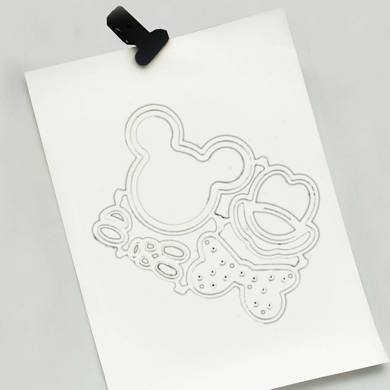 Khuôn Thép Carbon Cắt Hình Hoạt Hình Dùng Trang Trí Thiệp