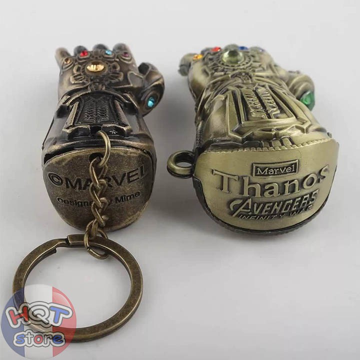 Mô Hình Móc khóa Găng Tay Vô Cực Thanos Infinity War Avengers Infinity Gauntlet 6.5 cm