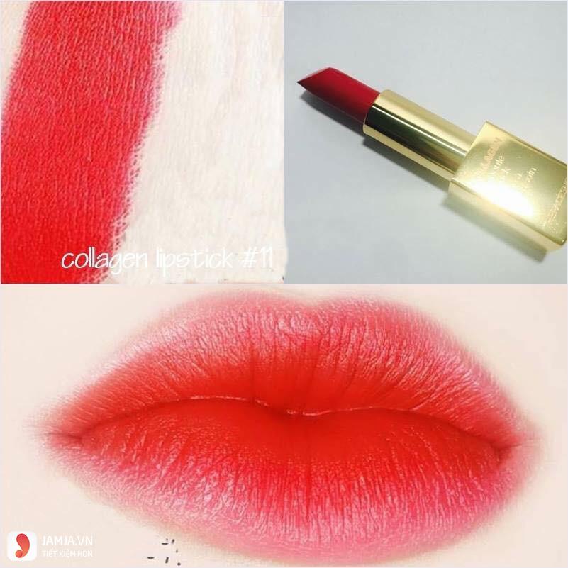 {Thanh Lý} Son Thỏi Có Tinh Chất Collagen Thefaceshop Collagen Ampoule Lip Stick 3.5g