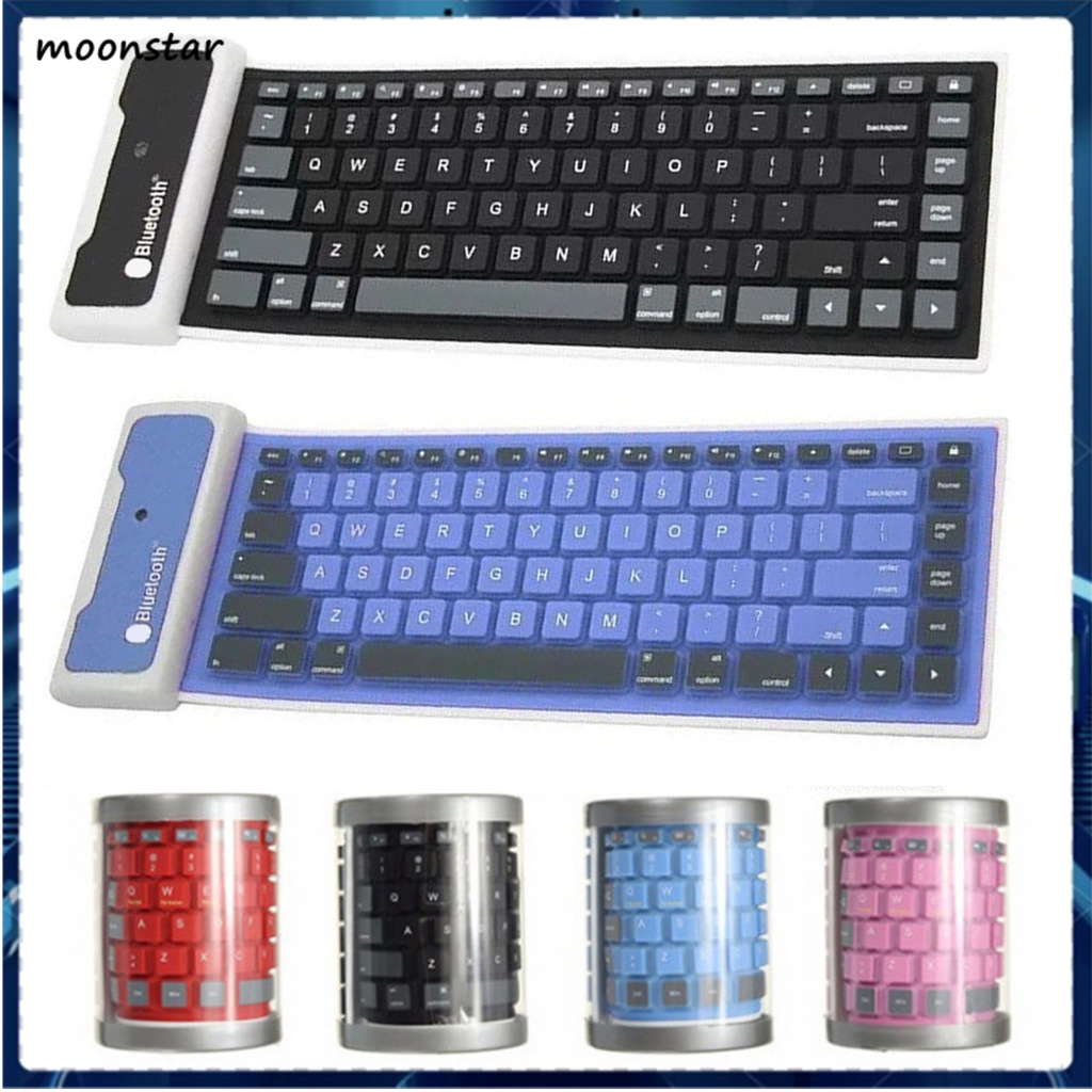 Bàn Phím Gấp Được Ms 87 Phím Cho Điện Thoại / Máy Tính Bảng