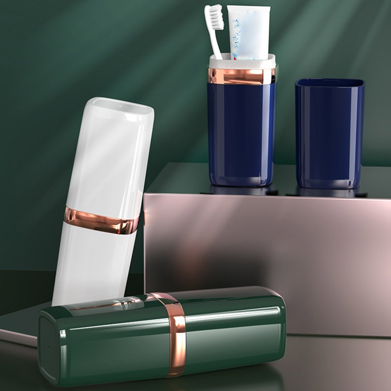 Hộp Đựng Bàn Chải Đánh Răng Hai Ngăn Tiện Dụng Khi Đi Du Lịch