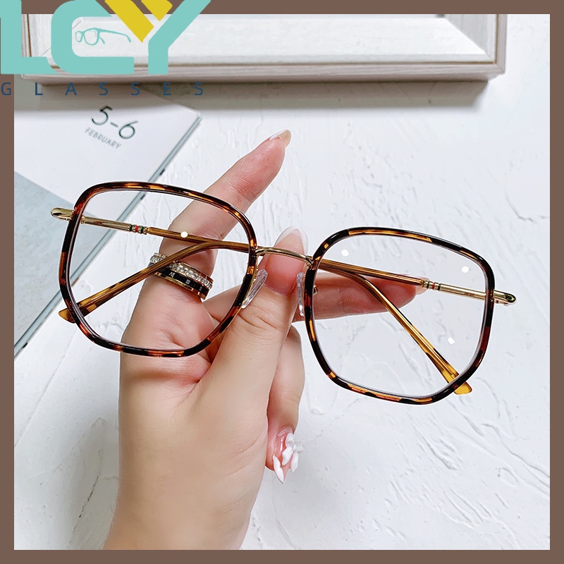 Mắt Kính TR90 Chống Ánh Sáng Xanh Siêu Nhẹ Thời Trang Cho Nữ Cận 6053