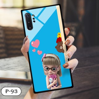Ốp kính in hình cute SAMSUNG NOTE 10 PLUS