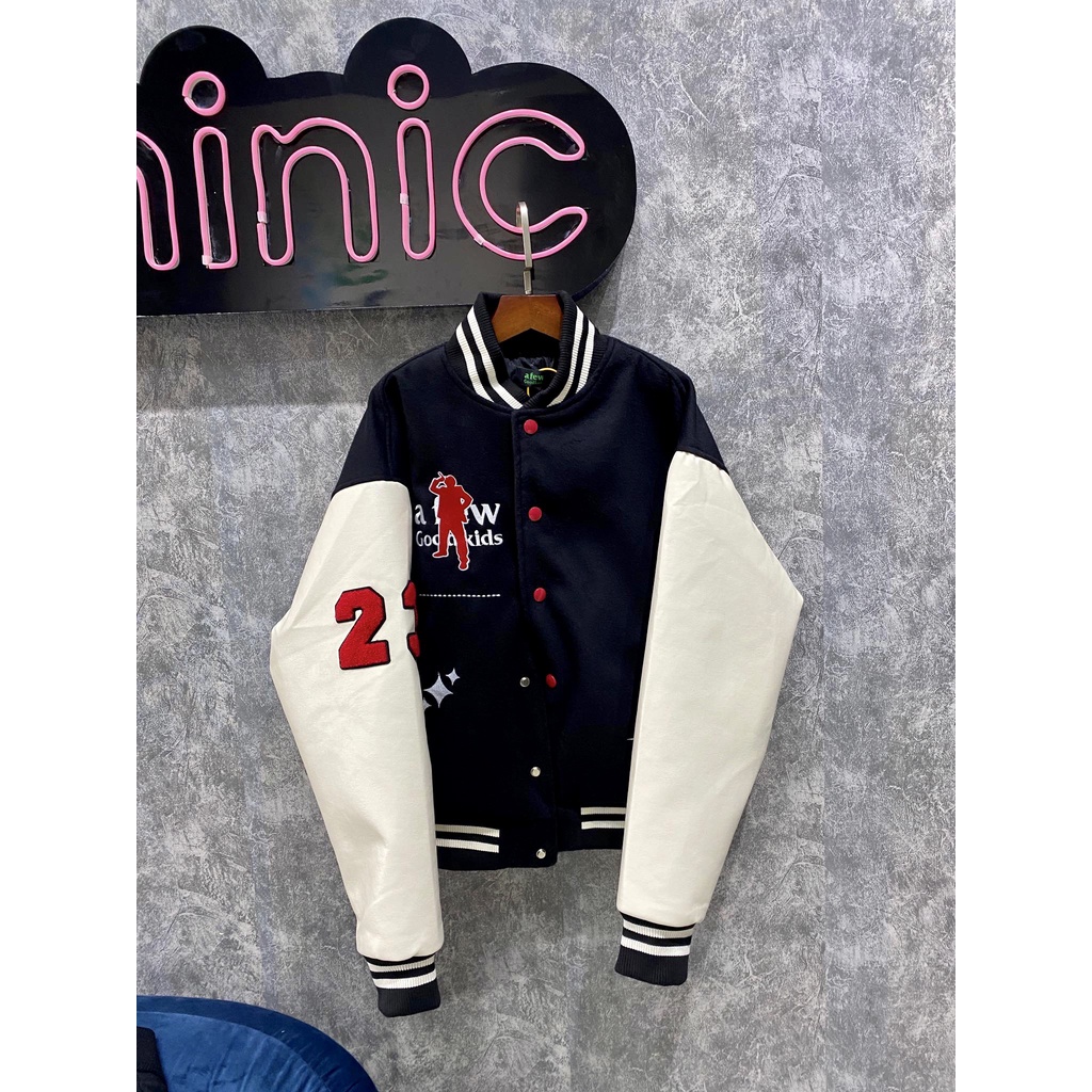 Áo Bomber - AFGK - A Feel Good Kid CEO Varsity Jacket