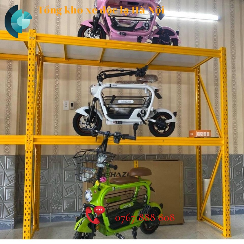 Xe đạp điện Lihaze 🔥 HÀNG CHÍNH HÃNG 🔥 Xe điện gấp gọn Lihaze pin 15a chạy tối đa 70km