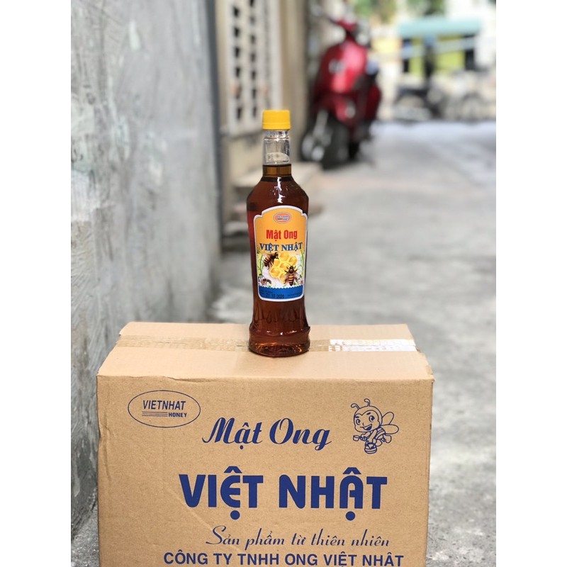 Mật ong nguyên chất - mật ong nấu ăn làm bánh pha chế ướp nướng - Mật ong Việt Nhật 800G