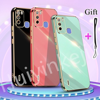 Ốp điện thoại tpu silicon mềm mạ điện cho ittel vision 1 pro s16 itel vision 1 pro s16