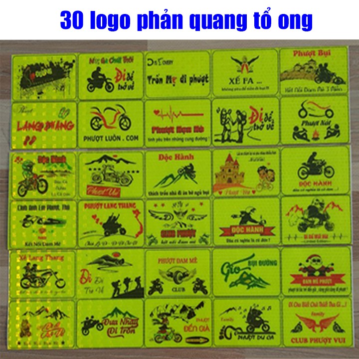 30 logo các nhóm phượt