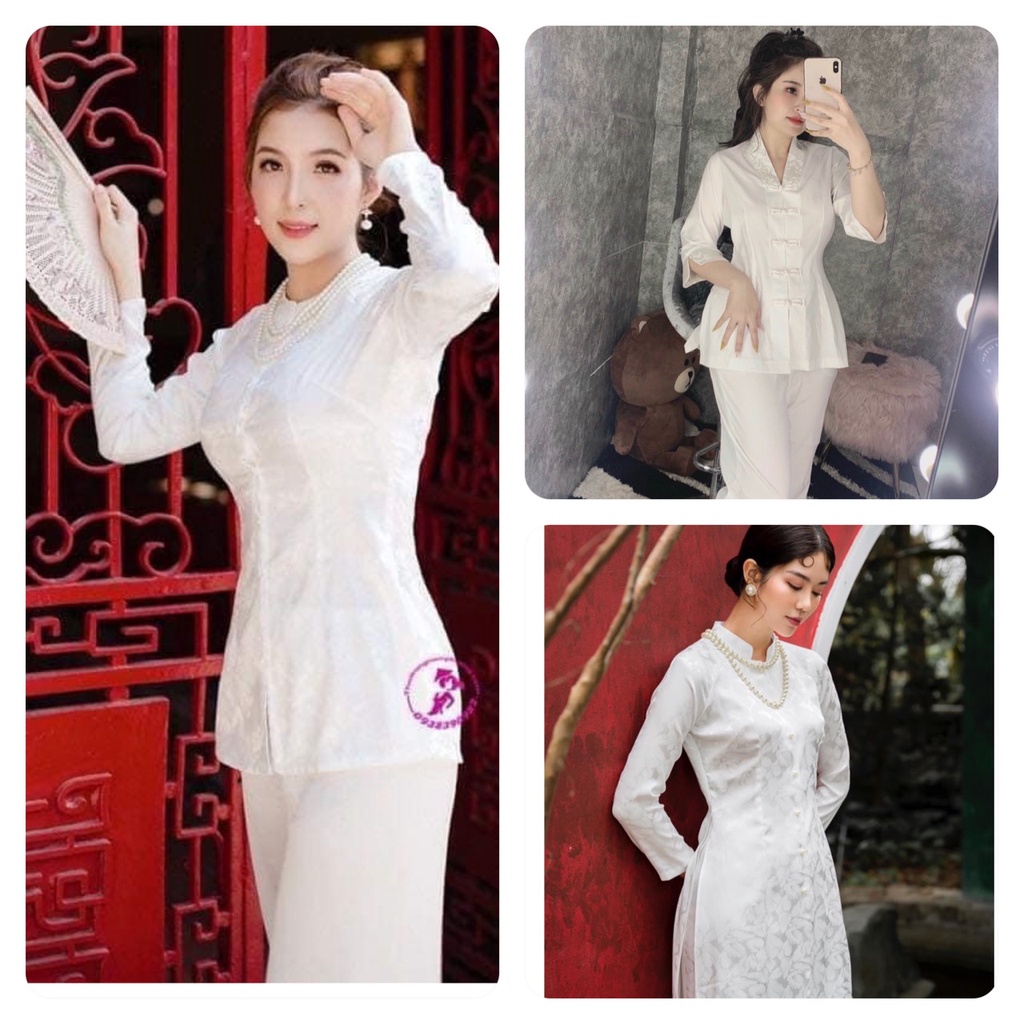 Đồ Lam Đi Chùa #Mẫu Đồ Lam Hầu Đồng# Quần Áo Nữ