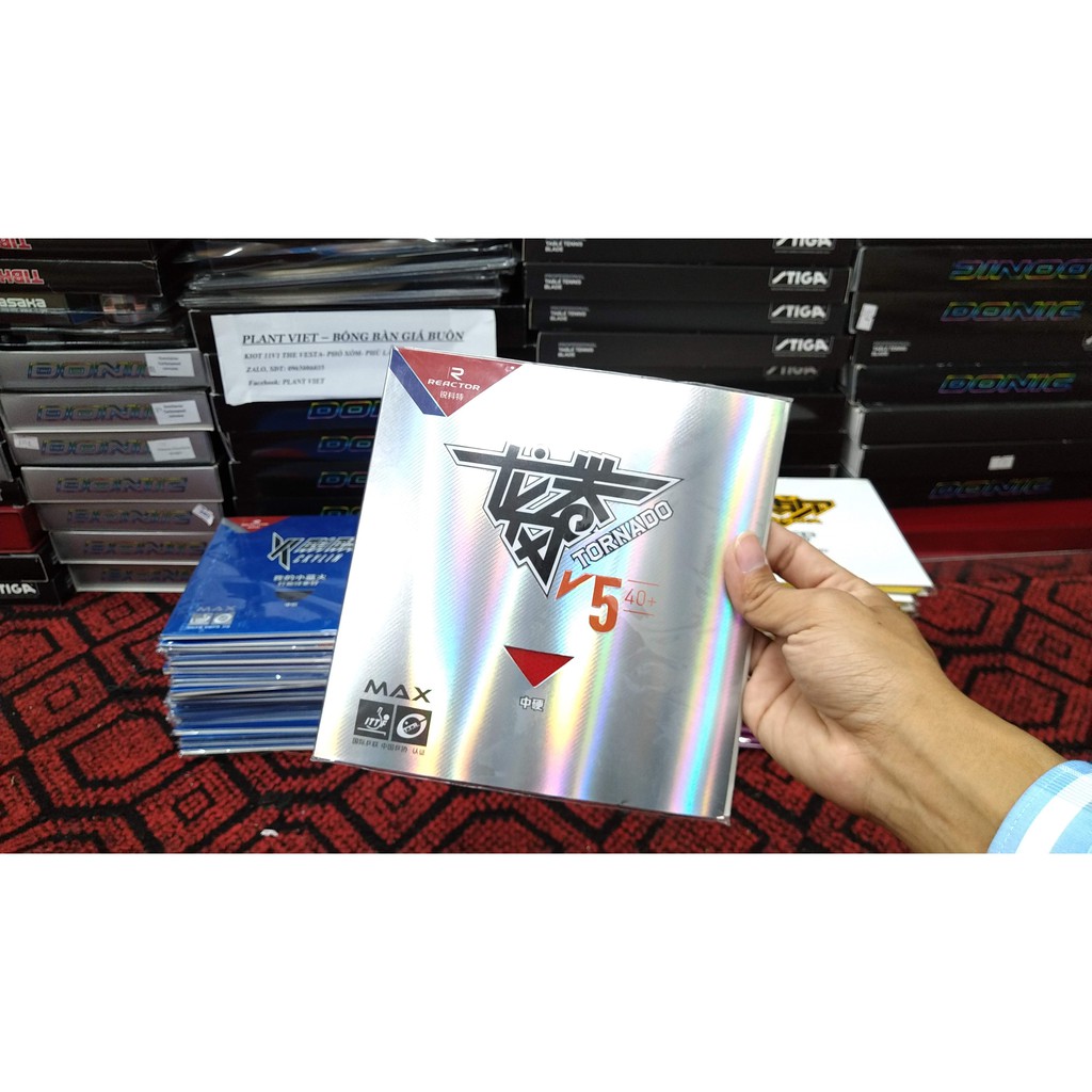 MẶT VỢT BÓNG BÀN REACTOR TORNADO V5 CHÍNH HÃNG | BigBuy360 - bigbuy360.vn
