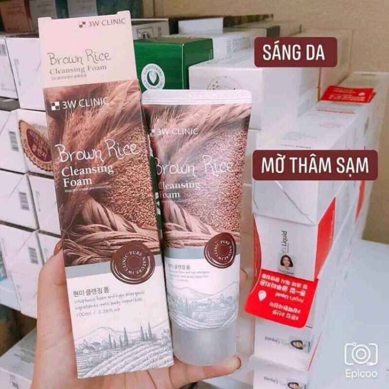 Sữa rửa mặt 3W Clinic Hàn Quốc