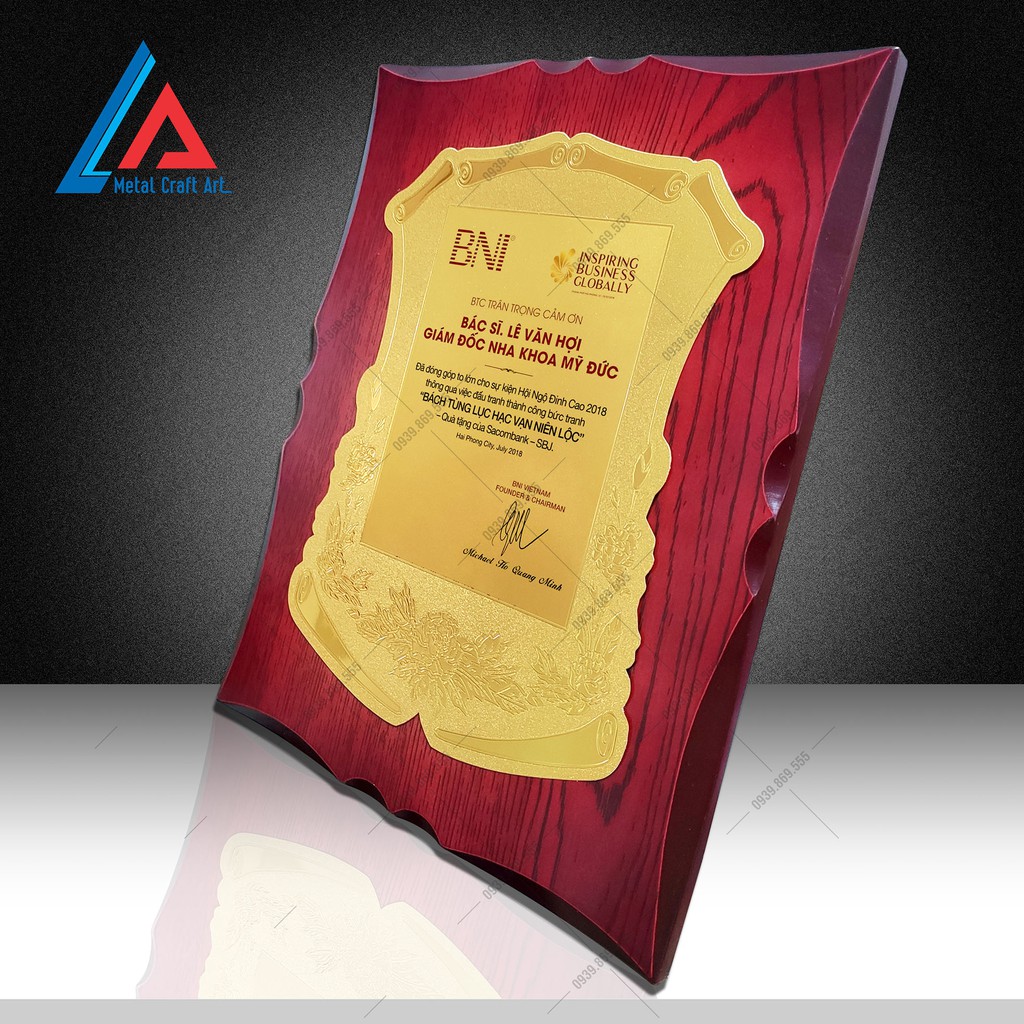 Bằng Khen, Bảng Chứng Nhận, Bảng Vinh Danh