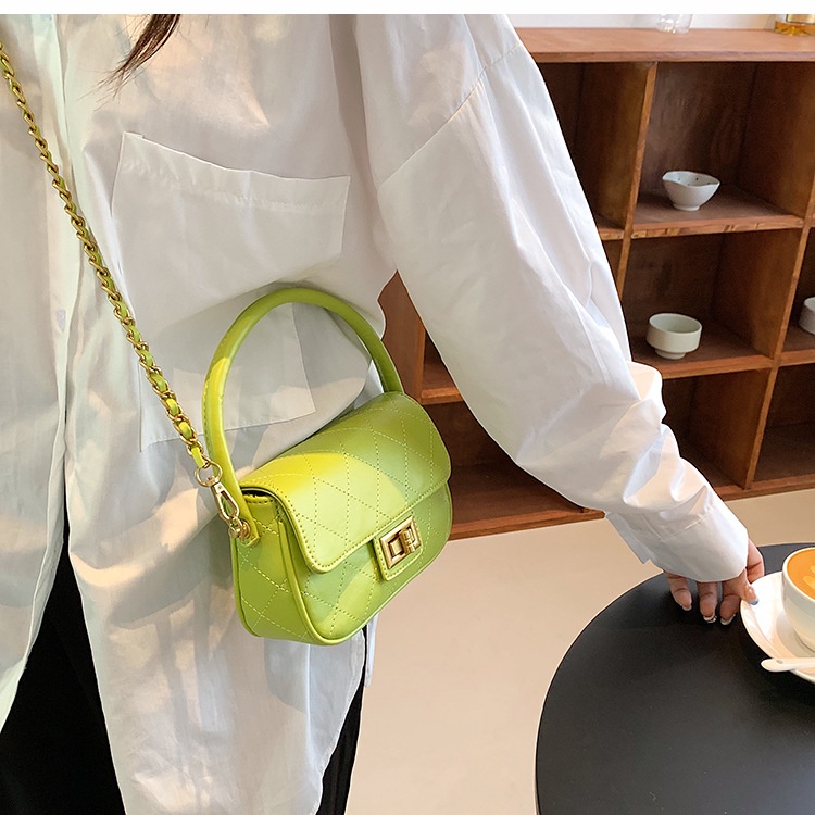 Túi đeo chéo IELGY họa tiết hình thoi thời trang dành cho nữ