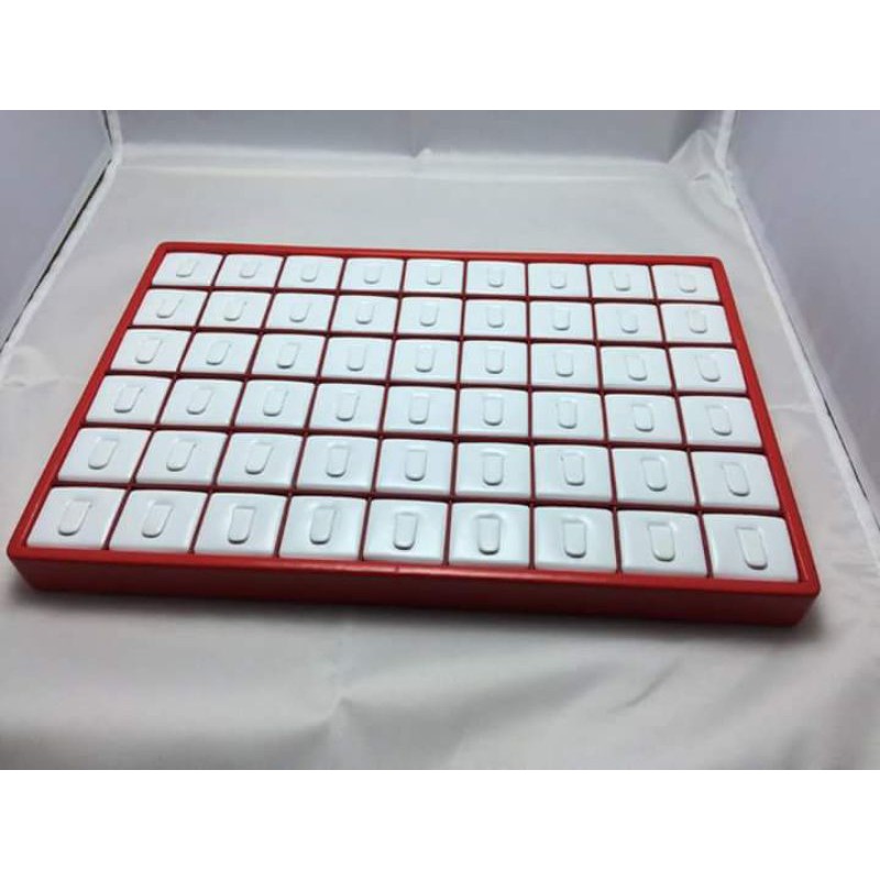 Khay Da PU Đựng Nhẫn Trang Sức, Khay Bằng, Khay 5 Cấp Cực Rẻ