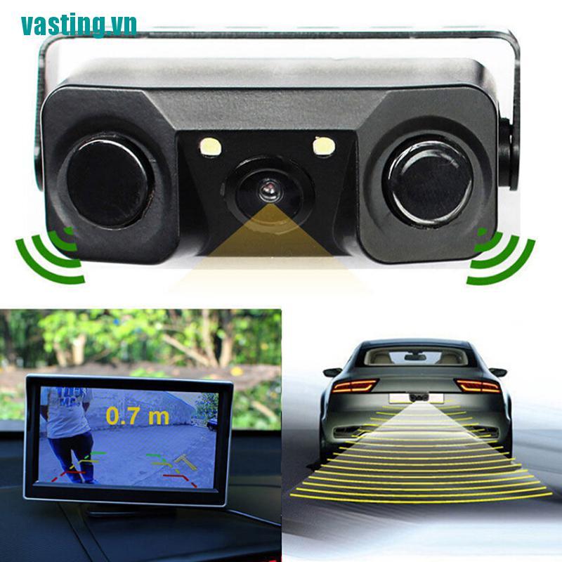 Cảm biến radar lùi xe góc 170 độ 3 trong 1