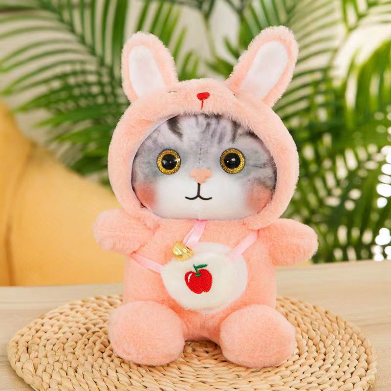 Thú Nhồi Bông Hình Mèo Dễ Thương Cho Bé