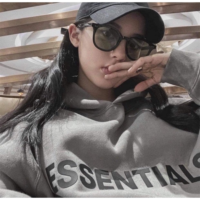 Áo hoodie nỉ chữ ESSEN đủ màu from thụng Unisex,Áo nỉ hoodie Nam/Nữ dáng rộng thể thao