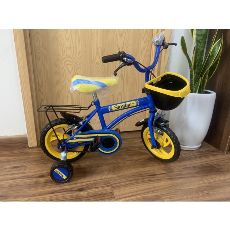 Xe đạp trẻ em 12inch nhựa chợ lớn quà tặng Similac cho bé 2-4 tuổi giá rẻ